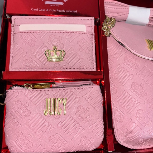 Juicy Couture Pink Accessory 3-Piece Set - Picture 3 of 3